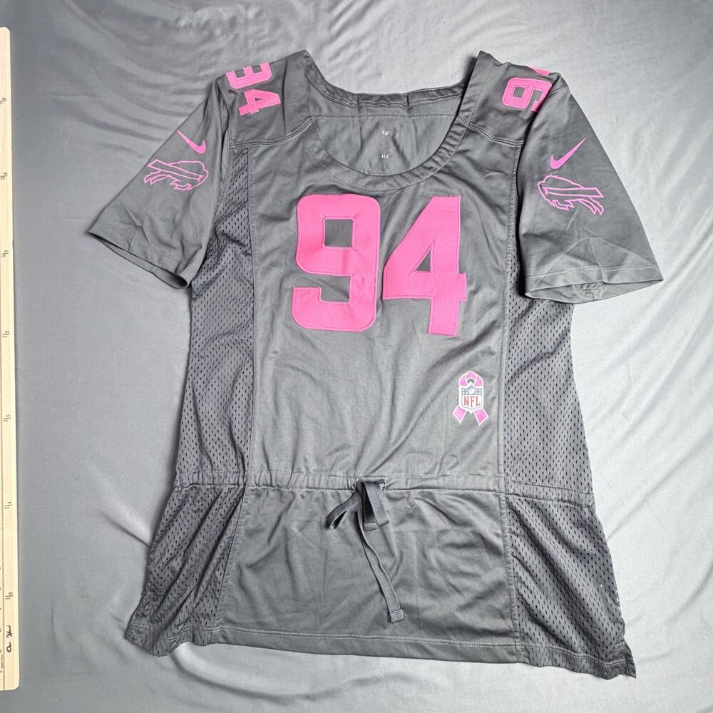 NFL Buffalo Bills Williams #94 Cancer Scrub Jersey XL Top Football Work Nurse